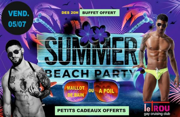 SOIREE PLAGE/SUMMER BEACH | LE TROU