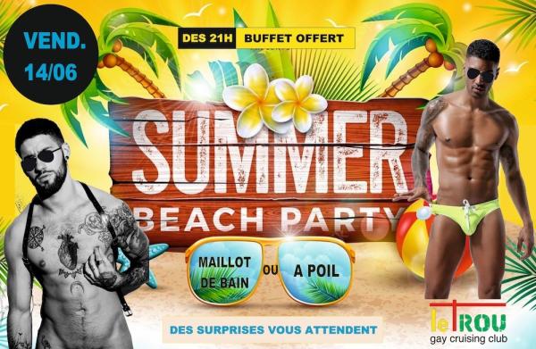 SOIREE PLAGE/SUMMER BEACH | LE TROU