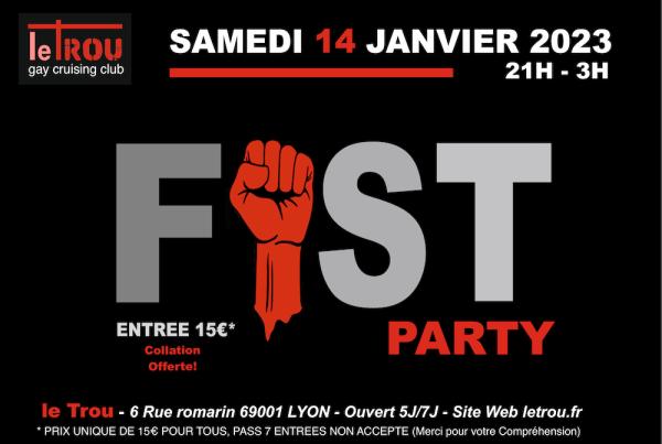 SOIREE FIST | LE TROU