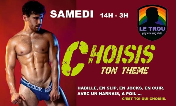 SATURDAY CHOOSE YOUR THEME | LE TROU