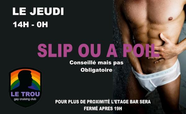 THURSDAY UNDERWEAR OR NAKED  | LE TROU