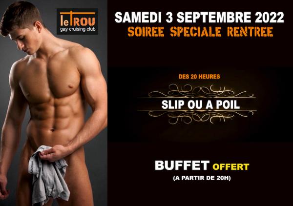 SOIREE SPECIALE RENTREE  | LE TROU