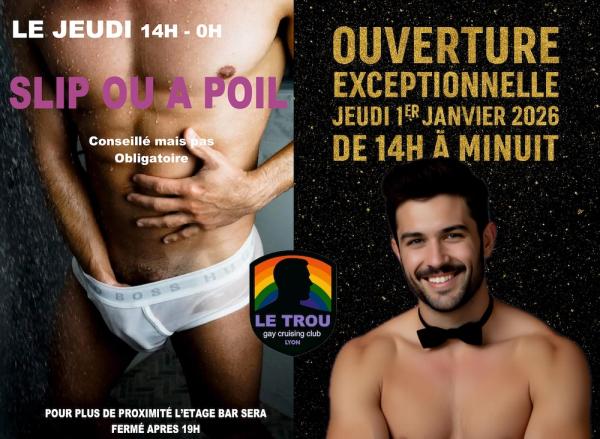 OPEN 1ST JANUARY 2026 | LE TROU